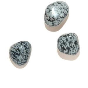 TUMBLED SNOWFLAKE OBSIDIAN - Energy Wicks